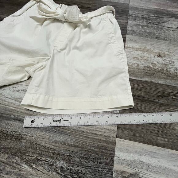 Polo Ralph Lauren White Mens Small Resort Beach Belted Paperbag Shorts Preppy - Picture 10 of 10